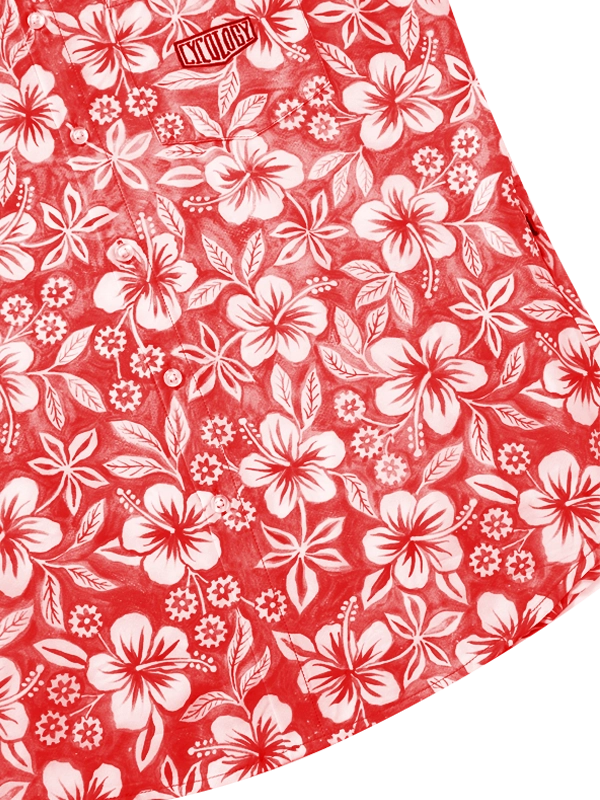 Oahu Gravel Shirt Red – Obrázok 4